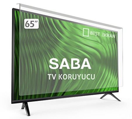 SABA SB65350 TV EKRAN KORUYUCU - Saba 65" inç Ekran Koruma Camı