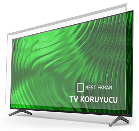 SAMSUNG QE49LS03RAU TV EKRAN KORUYUCU - Samsung 49" inç Tv Ekran Koruyucu Şeffaf Paneli