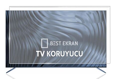 AXEN AX55UAL08-TNR TV EKRAN KORUYUCU - Axen 55" inç 139 cm Tv Ekran Koruyucu Şeffaf Paneli