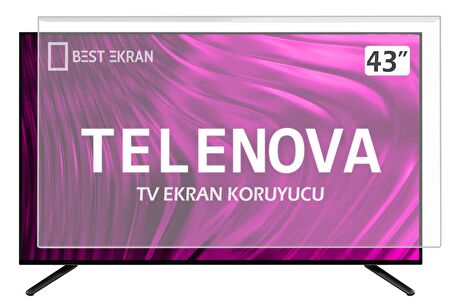 TELENOVA 43S8001 TV EKRAN KORUYUCU - Telenova 43" inç Tv Ekran Koruyucu 