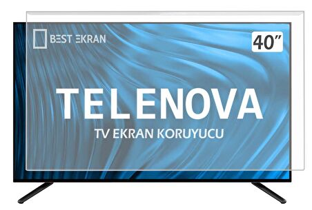 TELENOVA 40" inç 102 Ekran Tv Ekran Koruyucu