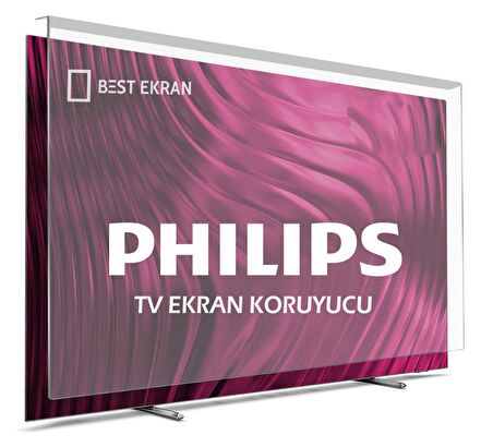 Philips 48PFK6949 TV EKRAN KORUYUCU - Philips 48" inç Şeffaf Koruma paneli