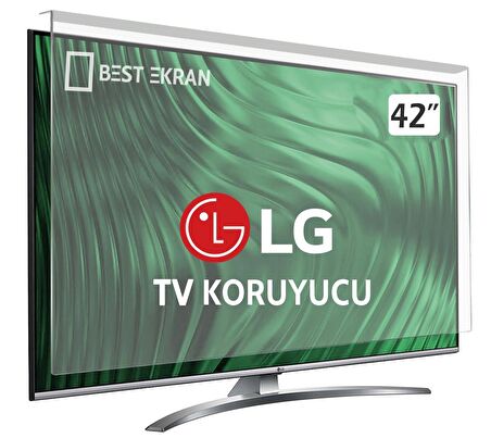 LG 42LB620V TV EKRAN KORUYUCU - LG 42" inç 106 Ekran Şeffaf Koruma paneli