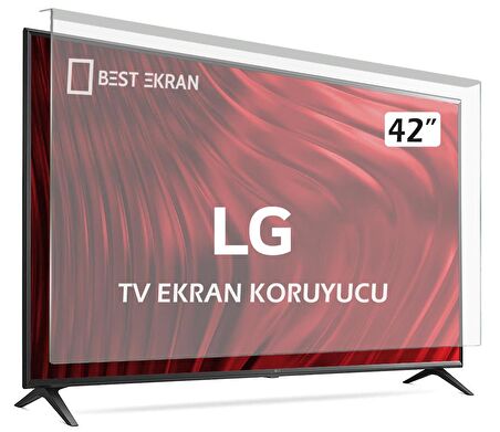LG 42LB620V TV EKRAN KORUYUCU - LG 42" inç 106 Ekran Şeffaf Koruma paneli