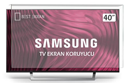 SAMSUNG 40F6170 TV EKRAN KORUYUCU - Samsung 40" inç Ekran Şeffaf Koruma paneli