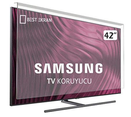 SAMSUNG 42F5070 TV EKRAN KORUYUCU - Samsung 42" inç 106 Ekran Şeffaf Koruma paneli UE42F5070SS