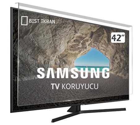 SAMSUNG 42F5070 TV EKRAN KORUYUCU - Samsung 42" inç 106 Ekran Şeffaf Koruma paneli UE42F5070SS