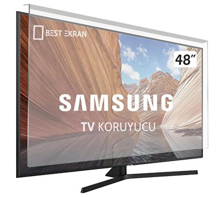 SAMSUNG 48H6410 TV EKRAN KORUYUCU - Samsung 48" inç 122 Ekran Şeffaf Koruma paneli UE48H6410AS