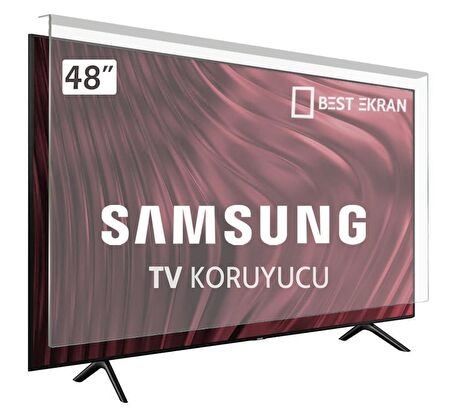 SAMSUNG 48H6410 TV EKRAN KORUYUCU - Samsung 48" inç 122 Ekran Şeffaf Koruma paneli UE48H6410AS