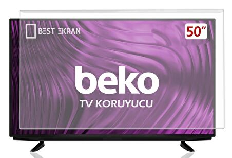 BEKO B50 A 800 B Tv Ekran Koruyucu - Beko 50" inç 126 Ekran Koruma Paneli