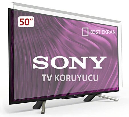 SONY 50" inç 126 cm Tv Ekran Koruyucu