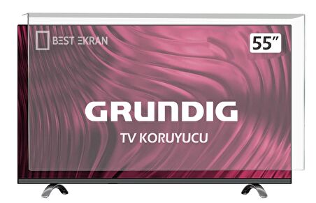 GRUNDIG 55CLX9675BP TV EKRAN KORUYUCU - Grundig 55" inç 139  Ekran Koruyucu 