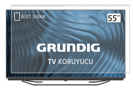 GRUNDIG 55VLX7730SP TV EKRAN KORUYUCU - Grundig 55" inç 139  Ekran Koruyucu 