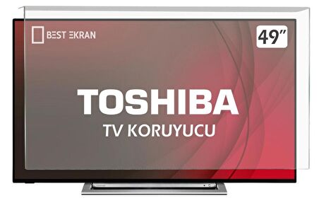 TOSHIBA 49UA2063DT TV EKRAN KORUYUCU - Toshiba 49" inç 123 Ekran Koruyucu 