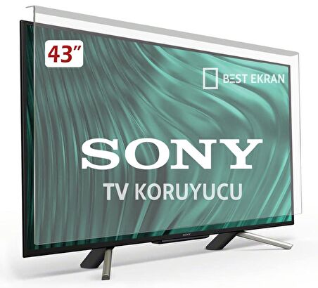 SONY KD-43XE7005 TV EKRAN KORUYUCU - Sony 43" inç Ekran Koruyucu 
