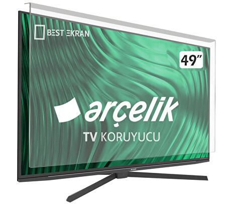 ARÇELİK A49L85324B TV EKRAN KORUYUCU - Arçelik 49" inç Tv Ekran Koruyucu Şeffaf Paneli