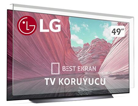 LG 49SK7900PLA TV EKRAN KORUYUCU - Lg 49" inç Kırılmaz Ekran Koruyucu Paneli