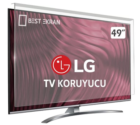 LG 49UJ651V TV EKRAN KORUYUCU - Lg 49" inç 123 Ekran Koruyucu 