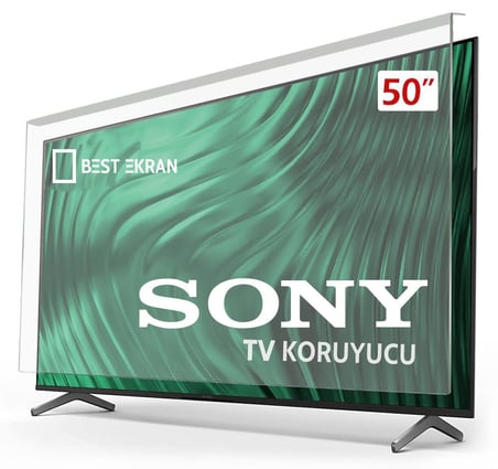SONY KDL-50W685A TV EKRAN KORUYUCU - Sony 50" inç 126 Ekran Koruyucu 