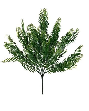 Yapay Çiçek Canlı Yeşil Fern Demet Garnitür Aradal Dekoratif Yapay Bitki