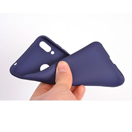 Gpack Huawei Y7 Prime 2019 Kılıf Premier Silikon Esnek KorumaNano Glass