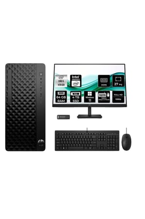ProDesk 2 Tower G1i i5 14500 64GB 4TB SSD W11H Masaüstü Bilgisayar + 27" Monitör