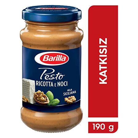 Barilla Pesto Sıcılıana/ Cevizli Makarna Sosu 190 Gr.