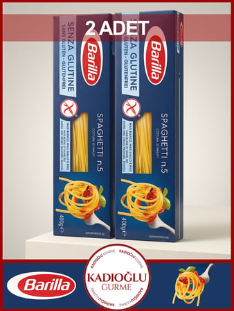 Barilla Glutensiz Spagetti 400 gr x 2 Adet