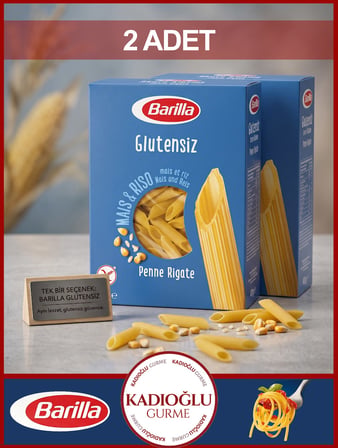 Barilla Glutensiz Penne Rigate 400 G x 2 Adet