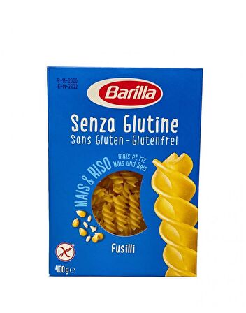 Barilla Glutensiz Fusilli 400 G