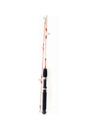 Bauer Crystal Orange 135cm 75-150gr Tekne Olta Kamışı 