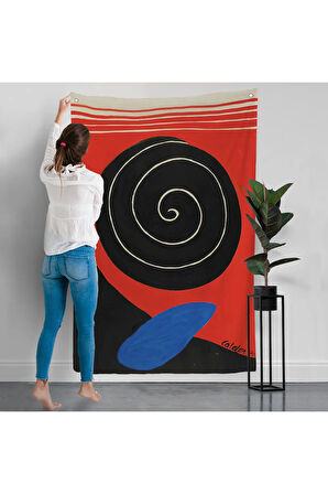 Alexander Calder - Büyük Kaya Duvar Örtüsü - Big Boulder-8079