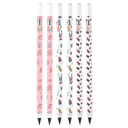 Panda Panpen Cimcimeler Serisi Bitmeyen Kurşun Kalem (PAN723) 6 Adet