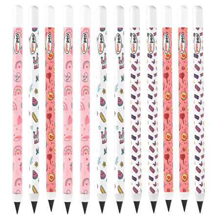 Panda Panpen Cimcimeler Serisi Bitmeyen Kurşun Kalem (PAN723) 12 Adet