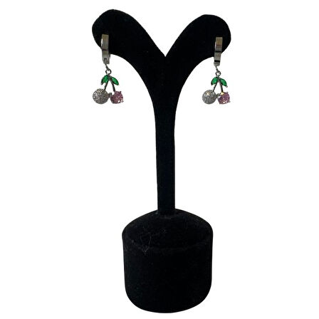 Uretti - Melik 9215 3 Farklı Modelli 6'lı Çelik Küpe Seti