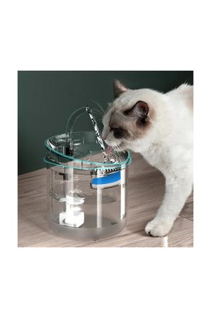 Otomatik Kedi Köpek Su Sebili, Musluk Uçlu Akıllı Su İçme Çeşmesi(Hareket Sensör Ve Filtre İlaveli)