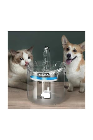 Otomatik Kedi Köpek Su Sebili, Musluk Uçlu Akıllı Su İçme Çeşmesi(Hareket Sensör Ve Filtre İlaveli)