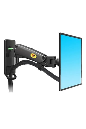 North Bayou F120 Gazlı Yaylı Duvar Tipi Monitör Askı Aparatı, 17”-27” Uyumlu