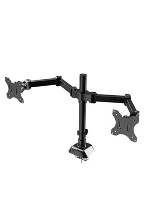 Çift Kol Ayarlanabilir Monitör Tutucu Stand 14''-32'' LCD/LED VESA Uyumlu Monitör Ayağı