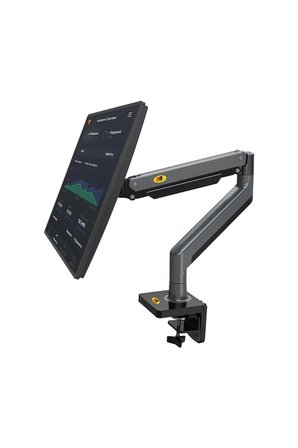 Gazlı Yaylı Monitör Kol Standı,North Bayou Ayarlanabilir, Masa Üstü, Vesa Uyumlu(27’’ – 40’’)NB G45