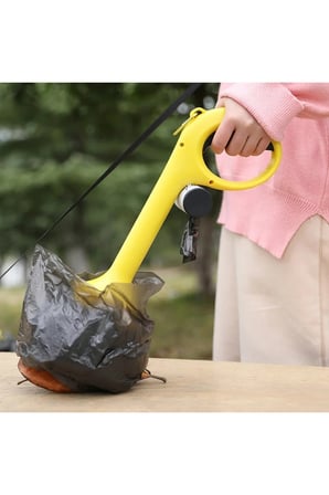 🦴Köpek Dışkı Temizleme Aparatı🚮Kaka Küreği🚮 Hijyenik Atık,Kaka Toplama Torbası 🧼(+Poşet)