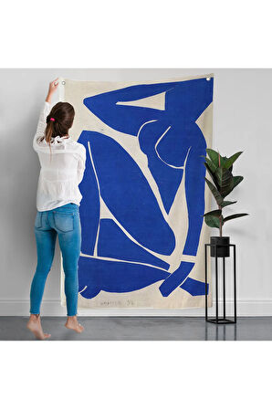 Henri Matisse - Blue Nude Duvar Örtüsü-8082
