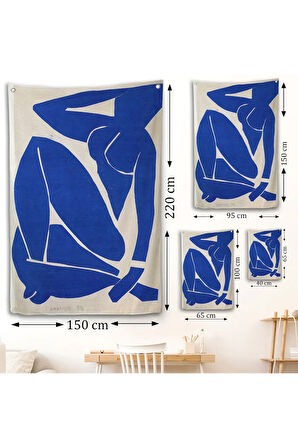 Henri Matisse - Blue Nude Duvar Örtüsü-8082