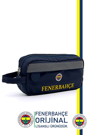 Fenerbahçe Orijinal Kalemlik Set 2 Bölmeli Kalem Kutusu Ahşap Kutulu 6lı Kırtasiye Set