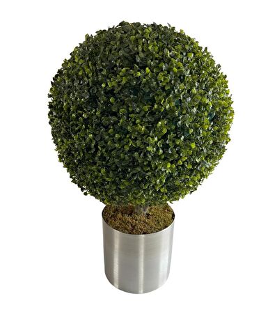 Yapay Ağaç Şimşir Top Tek Toplu Büyük Boy 45*70cm 