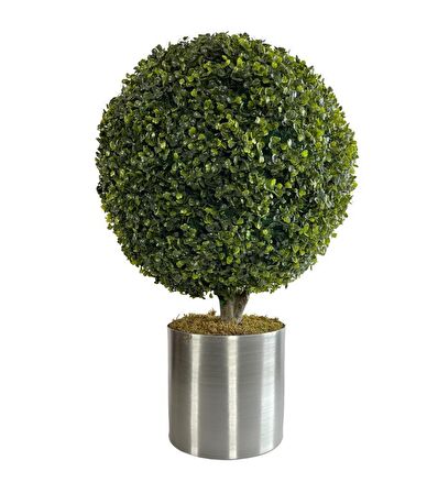 Yapay Ağaç Şimşir Top Tek Toplu Büyük Boy 45*70cm 
