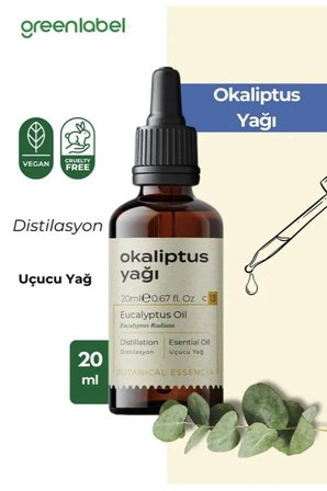 Greenlabel -Okaliptus Yağı 20ml