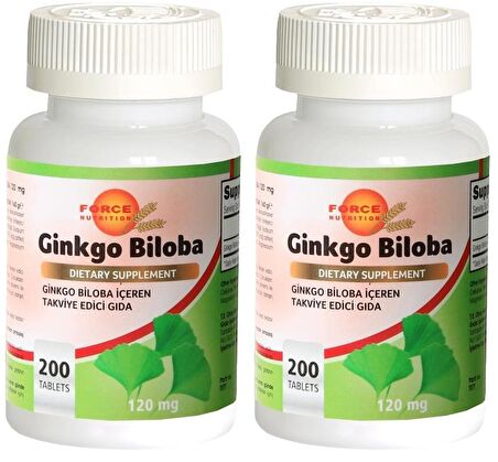 120 Mg Ginkgo Biloba 2x200 Tablet