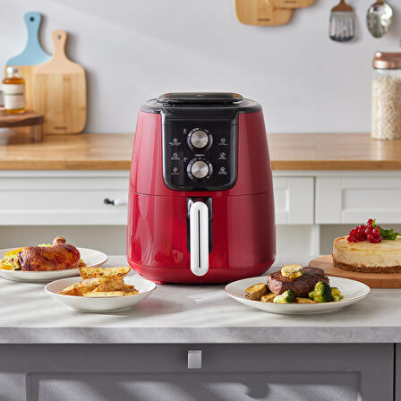 Karaca Air Pro Cook Manuel Xl Airfryer Ruby 4 Kişilik