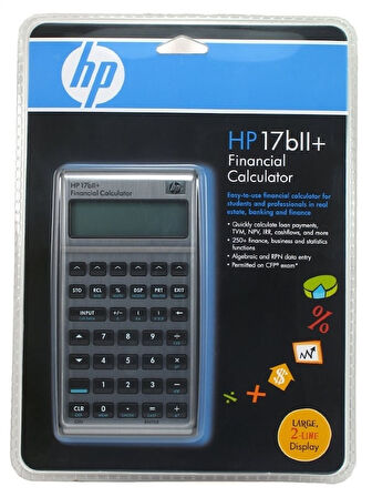 HP 17bII+ Finansal Hesap Makinesi